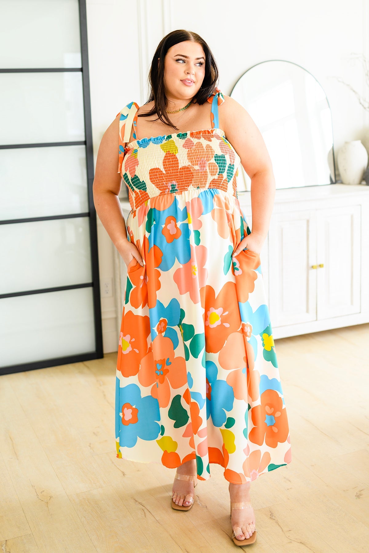 Forget Me Not Floral Maxi Dress